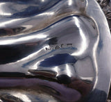 Swedish Sterling Silver Tazza Grape Design 4 1/2" x 8" 12.03 ozt. (#4902)