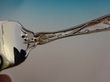 Bridal Rose by Alvin Sterling Silver BBQ Serving Fork 7 1/2" Custom Made
