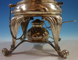 Torchon by Buccellati Sterling Silver Samovar / Hot Water Urn w/ Wood (#1698)