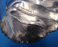 Blackinton Sterling Silver Nut Dish Elm Leaf Design #500 (#4671)