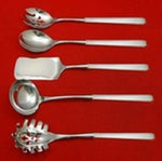 Modern Classic By Lunt Sterling Silver Hostess Serving Set HHWS 5pc Custom