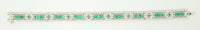 18K Gold 4.90ct Genuine Natural Emerald and 1.20ct Diamond Bracelet (#C3384)