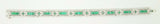 18K Gold 4.90ct Genuine Natural Emerald and 1.20ct Diamond Bracelet (#C3384)