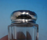 Lancaster by Gorham Sterling Silver and Glass Dresser Jar 1 1/2" (#4724)