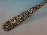 Repousse by Kirk Sterling Silver Berry Spoon with Fruit Round 925/1000 8 7/8"