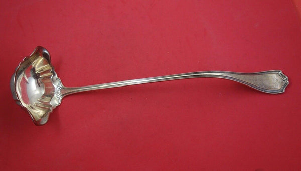 Hepplewhite Engraved by Reed and Barton Sterling Silver Punch Ladle 15 1/4"