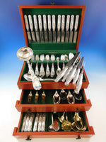 Chrysanthemum by Tiffany & Co. Sterling Silver Flatware Set Service 114 pieces