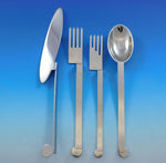 XUM by Robert Wilhite Stainless Steel Flatware Set Service 31 Pieces Modern