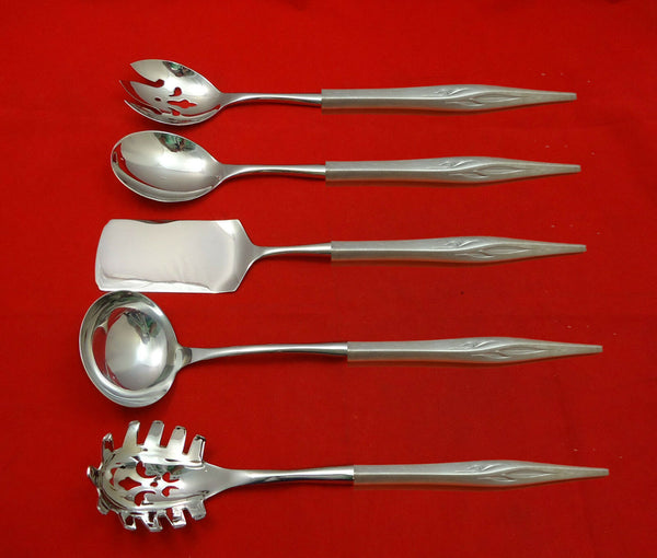 Dawn Mist by Wallace Sterling Silver Hostess Set 5pc HHWS  Custom Made