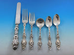 Lily by Whiting Sterling Silver Flatware Set for 8 Service 56 Pieces