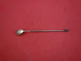 English Estate Sterling Silver Fruit Bar Spoon 3-D cherries London 1957  6 7/8"