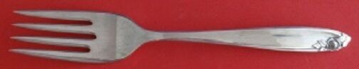 Debutante by Wallace Sterling Silver Cold Meat Fork 8 1/8"