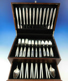 Crystal by International Sterling Silver Flatware Set 12 Service 62 pieces