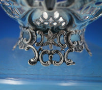 William Comyns English Victorian Sterling Silver Candy Dish Footed Ribbons #6456
