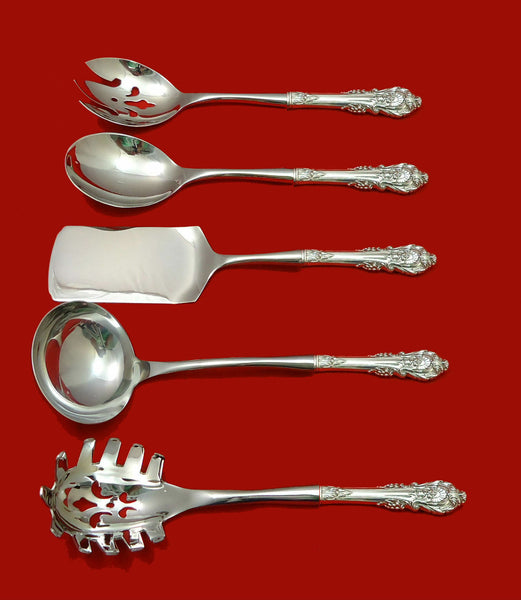 Sir Christopher by Wallace Sterling Silver Hostess Set 5pc HHWS  Custom Made