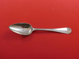 Danish .833 Silver Dessert Spoon Rattail Circa 1844 7 1/4"