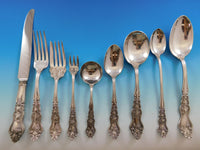 Moselle by International Silverplate Flatware Set for 12 Service 118 pcs Grapes