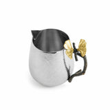 Michael Aram Butterfly Ginkgo Hand Textured Stainless Steel Creamer Pot - 175747