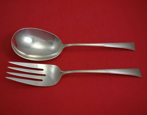 Tranquility by International Sterling Silver Salad Serving Set 2pc AS 9 1/4"