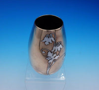 Heintz Art Metal Shop by Heintz Sterling and Bronze Vase #3640 (#3352)