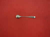 English Georgian Sterling Silver Salt Spoon Master w/engraved lion c.1771 London
