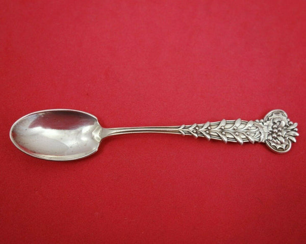 Holly by Tiffany and Co Sterling Silver Demitasse Spoon 4 1/8" Antique