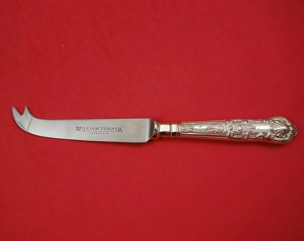 Queens by William Turner English Sterling Silver Cheese Knife HH WS with 2-Prong