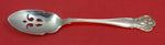 New Vintage by Durgin Sterling Silver Olive Spoon Pierced 5 3/4" Custom Made