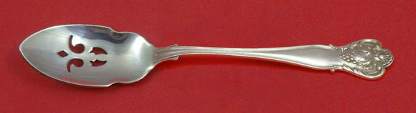 New Vintage by Durgin Sterling Silver Olive Spoon Pierced 5 3/4" Custom Made