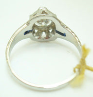 Art Deco .73ct Diamond Ring (#J2603)