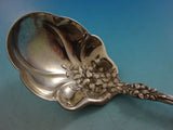 Old Orange Blossom by Alvin Sterling Silver Preserve Spoon 7 3/4"