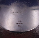 Repousse by R and S Sterling Silver Powder Jar 3 1/4" x 4 1/4" 7.3 ozt. (#7032)