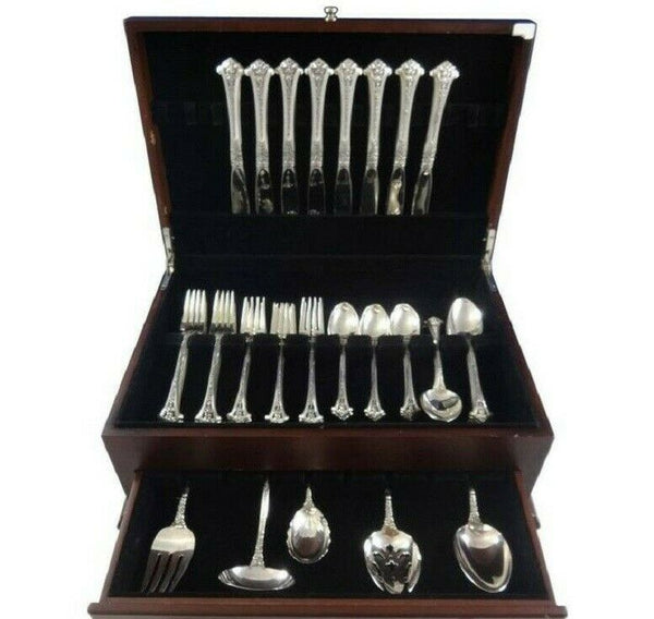 Classic Bouquet by Gorham Sterling Silver Flatware Set Service 45 Pieces