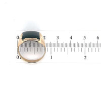 10k Yellow Gold Men's Genuine Natural Bloodstone Ring Jewelry (#J5680)