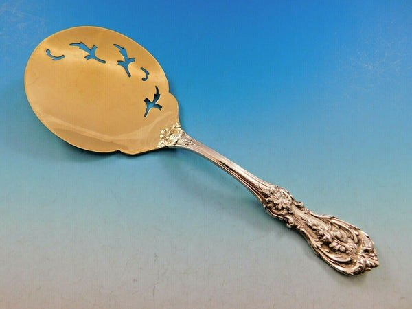 Francis I Old by Reed & Barton Sterling Silver Tomato Server Gold-Washed Pierced