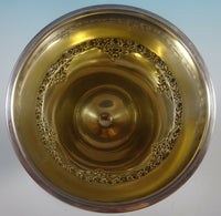 Normandie by Wallace Sterling Silver Goblet Gold Washed #116 (#1296)