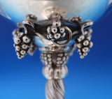 Grape by Georg Jensen Sterling Silver Compote Pair Raised GJ Mark 5" x 5" #7458