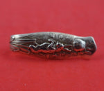 Shiebler Sterling Silver Napkin Clip with Bunny 2" Heirloom