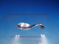 Georg Jensen Sterling Silver Salt Cellar with Spoon in Original Box (#4147)