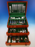 Cordis by Tiffany and Co Sterling Silver Flatware Set Service 135 pieces Modern