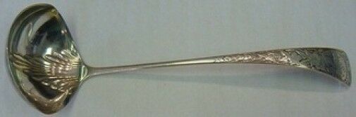 Clematis by Gorham Sterling Silver Soup Ladle AS Large 12"