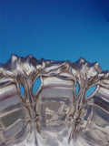 Tiffany and Co Sterling Silver Fruit Bowl w/ Petunia Leaf Pierced Design (#3173)