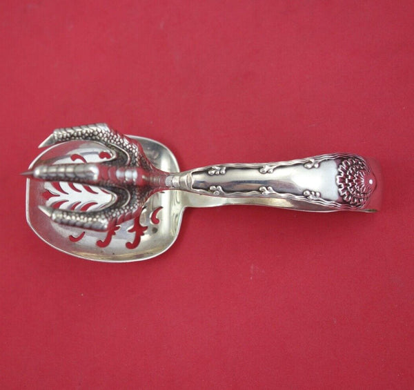 Wave Edge by Tiffany & Co. Sterling Silver Ice Tong with claw pierced 5 1/2"