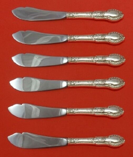 Tuileries by Gorham Sterling Silver Trout Knife Set HHWS  6pc Custom Made