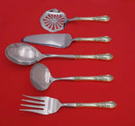 American Victorian by Lunt Sterling Silver Thanksgiving Set 5-Piece Custom Made