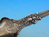 King Edward by Whiting Sterling Silver Punch Ladle Shell Bowl 15" Vintage