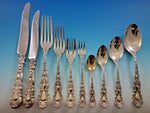 Imperial Chrysanthemum by Gorham Sterling Silver Flatware Set 12 Service 138 pc