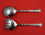 Joan of Arc by International Sterling Silver Salad Serving Set 2pc Orig 11 1/2"