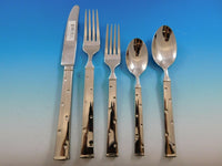Larabee Dot by Kate Spade NY Stainless Steel Flatware Set Service 12 New 60 pcs