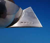 Olle Johanson Sterling Silver Bowl with Triangle Handle Modernistic (#4877)